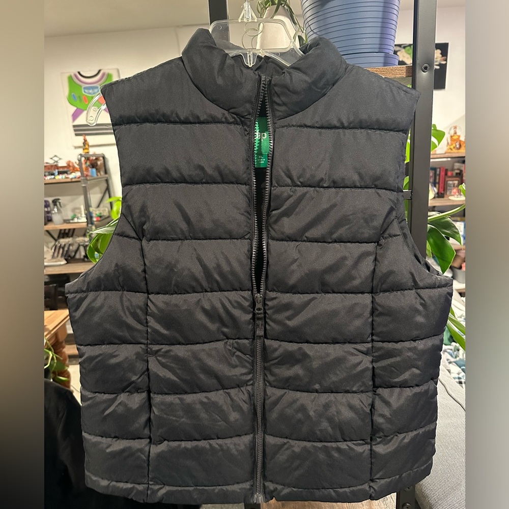 Black Puffer Vest